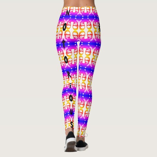 NOTORIEUZE RBG UNICORN STIJLE LEGGINGS (Achterkant)