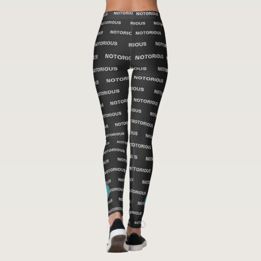 Notorieuze RGB I-afscheiding Leggings (Achterkant)