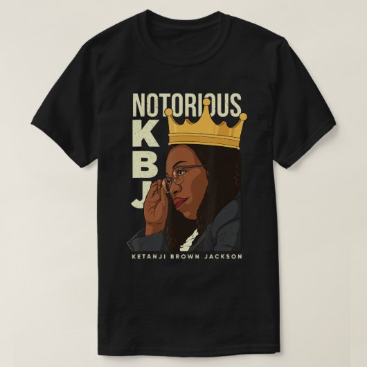 Notorious KBJ Costume Ketanji Brown Jackson Libera T-shirt (Design voorkant)