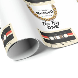 Notorious One 1e Verjaardag Wit Cadeaupapier