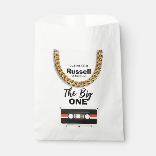 Notorious One 1st Birthday Bedankzakje (Voorkant)