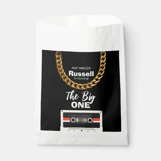 Notorious One 1st Birthday Bedankzakje (Voorkant)