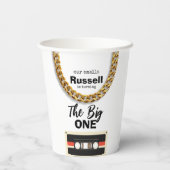 Notorious One 1st Birthday Papieren Bekers (Achterkant)