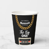 Notorious One 1st Birthday Papieren Bekers (Achterkant)