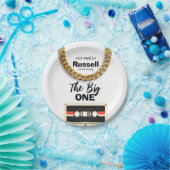 Notorious One 1st Birthday Papieren Bordje (Feest)