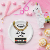 Notorious One 1st Birthday Papieren Bordje (Feest)