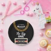 Notorious One 1st Birthday Papieren Bordje (Feest)