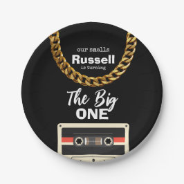 Notorious One 1st Birthday Papieren Bordje