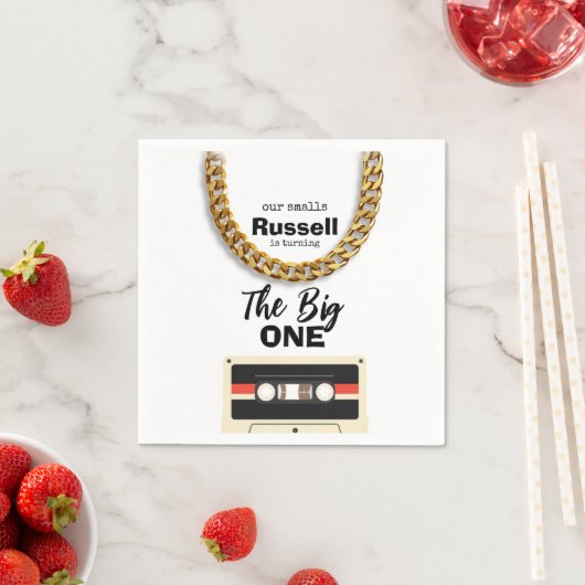 Notorious One 1st Birthday Servet (Insitu)