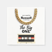 Notorious One 1st Birthday Servet (Voorkant)