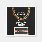 Notorious One 1st Birthday Servet (Voorkant)