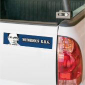 Notorious R.B.G. Bumpersticker (Op Truck)