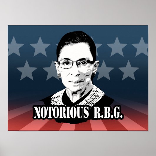 Notorious R.B.G. - Ruth Bader Ginsburg Poster (Voorkant)