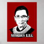 Notorious R.B.G. - Ruth Bader Ginsburg Poster (Voorkant)