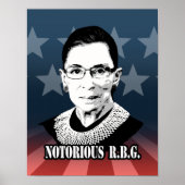 Notorious R.B.G. - Ruth Bader Ginsburg Poster (Voorkant)