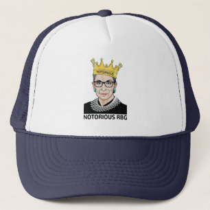Notorious RBG BLACK - Ruth Bader Ginsburg Trucker Pet
