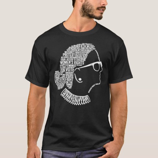 Notorious-RBG-Ruth-Bader-Ginsburg-Best-Seller Fitt T-shirt (Voorkant)