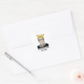 Notorious Ruth, Notorious RBG, Ruth Bader Ginsburg Vierkante Sticker (Envelop)