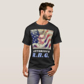 Notorisch RGB Ruth Bader Ginsburg feministisch pol T-shirt (Voorkant volledig)