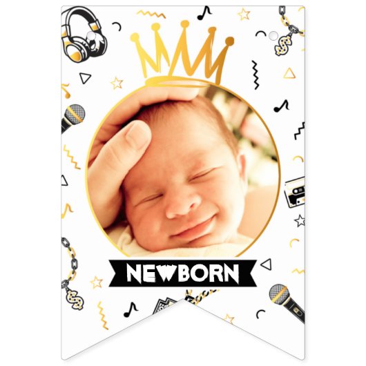 Notorische one Monthly Photo Banner Big One Hip Ho (Tweede vlag)