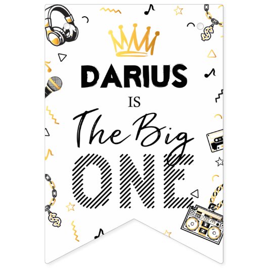 Notorische one Monthly Photo Banner Big One Hip Ho (Eerste vlag)