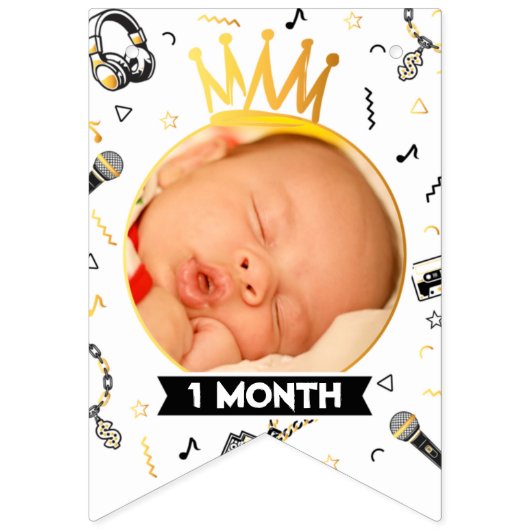 Notorische one Monthly Photo Banner Big One Hip Ho (Derde vlag)