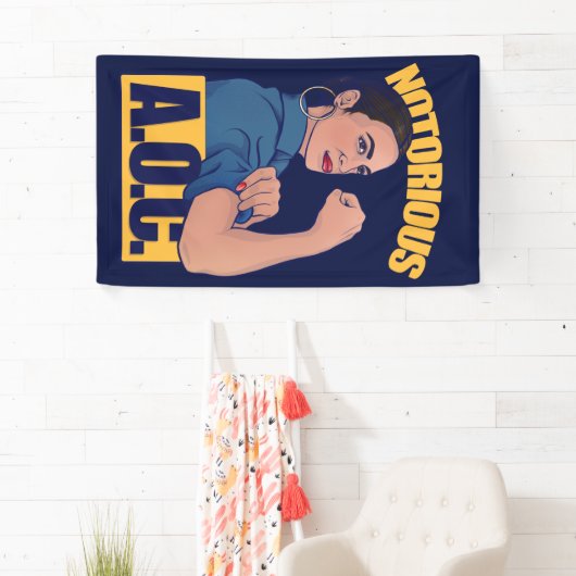 Notorous AOC alexandria ocasio cortez retro rosie Spandoek (Insitu)