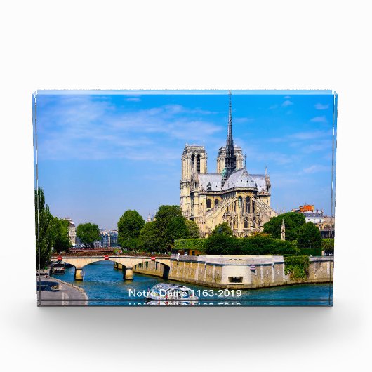 Notre Dame (1163-2019) Fotoblokken (Voorkant)