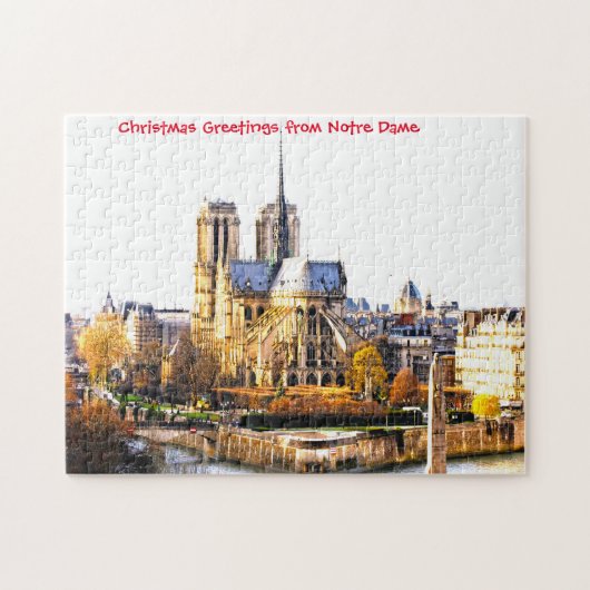 Notre Dame (1163-2019) Jigzaag Puzzle Legpuzzel (Horizontaal)