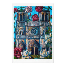Notre Dame 13X19 Afdrukken op fotopapier
