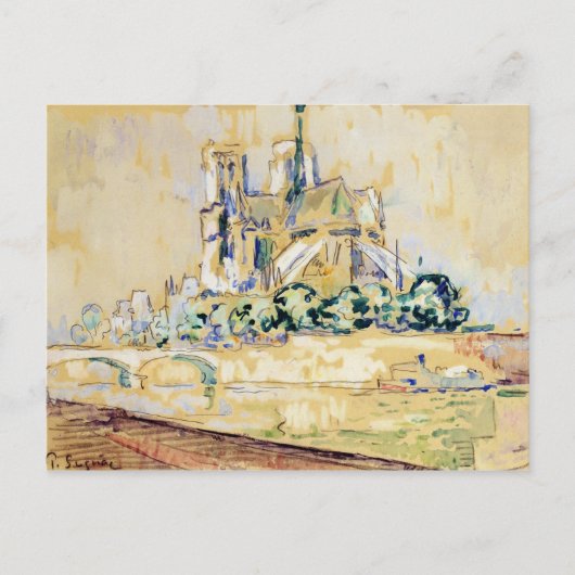 Notre Dame, 1885 Briefkaart (Voorkant)