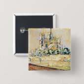 Notre Dame, 1885 Vierkante Button 5,1 Cm (Voorkant /achterkant)