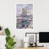 Notre Dame, 1899 Maximilien Luce Poster (Thuiskantoor)