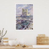 Notre Dame, 1899 Maximilien Luce Poster (Keuken)