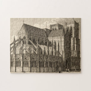 Notre-Dame Architectuur Puzzle Gothic Legpuzzel