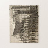 Notre-Dame Architectuur Puzzle Gothic Legpuzzel (Verticaal)