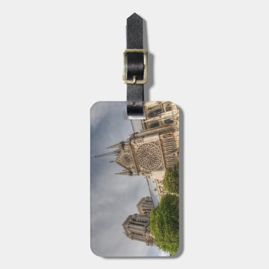 Notre Dame Bagagelabel (Voorkant verticaal)