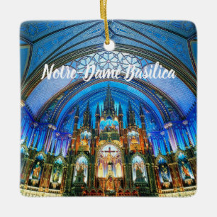Notre-Dame Basilica Montreal Canada Keramisch Ornament