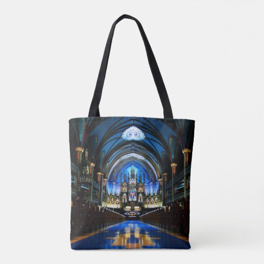 Notre Dame Basilica Tote Bag (Achterkant)