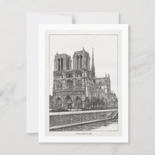 Notre Dame briefkaart