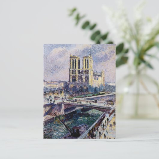 Notre Dame Briefkaart (Staand voorkant)