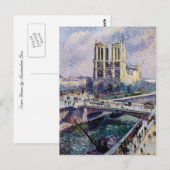 Notre Dame Briefkaart (Voorkant / Achterkant)