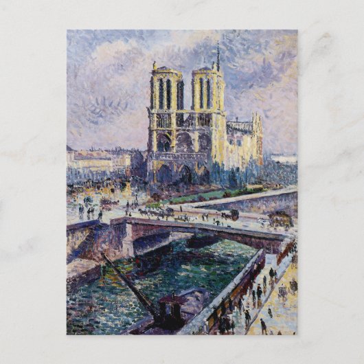 Notre Dame Briefkaart (Voorkant)