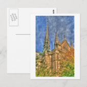 Notre Dame Briefkaart (Voorkant / Achterkant)