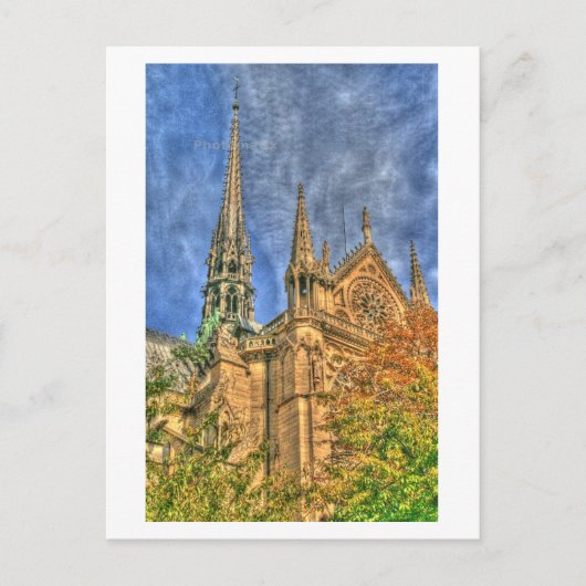 Notre Dame Briefkaart (Voorkant)
