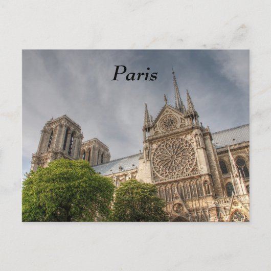 Notre Dame Briefkaart (Voorkant)
