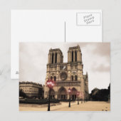 Notre Dame Briefkaart (Voorkant / Achterkant)