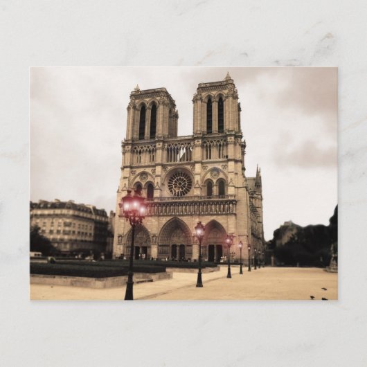Notre Dame Briefkaart (Voorkant)