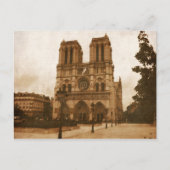 Notre Dame Briefkaart (Voorkant)