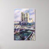Notre Dame Canvas Afdruk (Voorkant)